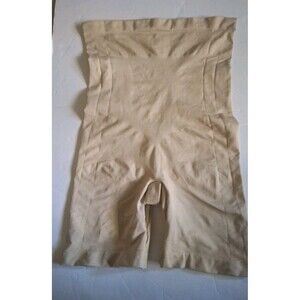 Body Hush Womens Wonder Panty Slimmer Shaper Girdle Shapewear Sz XL BH1607 Nude